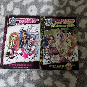 🦋5/25$ Monster High Ghoulfriends Book Pair